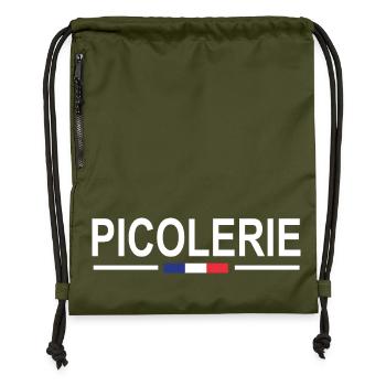 National Drink Humor Aperitif Gendarmerie Gendarme - Gymsac made from recycled material - military green - Front