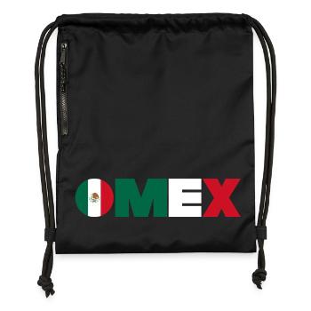 Mexico - Gymsac made from recycled material - black - Front