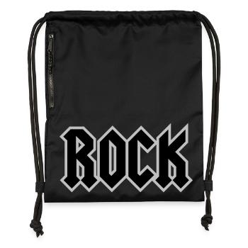T Shirt ROCK music hard rock style - Gymsac made from recycled material - black - Front