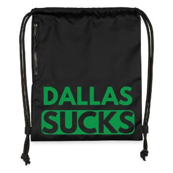 Dallas Sucks - Gymsac made from recycled material - black - Front