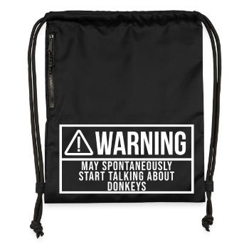 Donkey - Gymsac made from recycled material - military green - Front