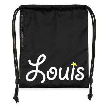 Louis - Gymsac made from recycled material - military green - Front