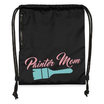Painter Varnisher - Gymsac made from recycled material - black - Front