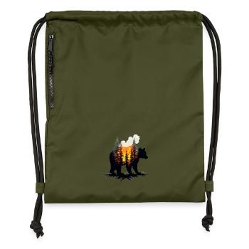Ours - Turnbeutel aus Recycling-Material - military Green - Vorne