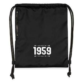 Millésime 1959 Millésime 66ème Anniversaire 1959 - Sac à cordon en polyester recyclé - military green - Devant