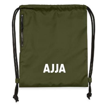 Ajja, Limburg-Dialekt-T-Shirts - Turnbeutel aus Recycling-Material - military Green - Vorne