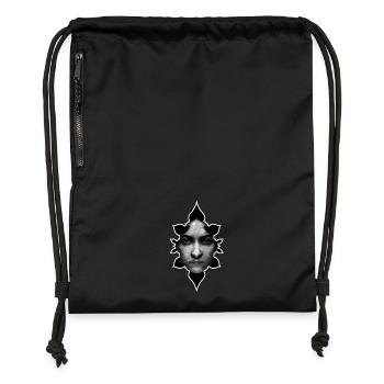 Face Oriental - Gymsac made from recycled material - black - Front