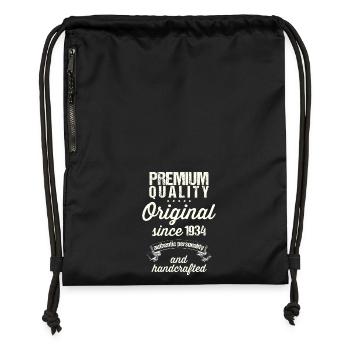 Year 1934 - Gymsac made from recycled material - military green - Front