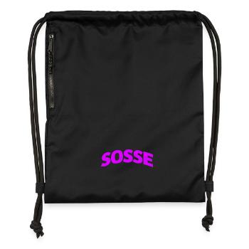 Sosse Forever - Gymsac made from recycled material - black - Front