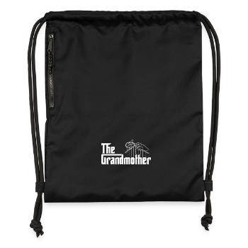 Die Großmutter - Turnbeutel aus Recycling-Material - military Green - Vorne