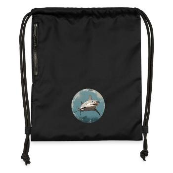 King of the Seas: The Silent Hunter! - Gymsac made from recycled material - black - Front