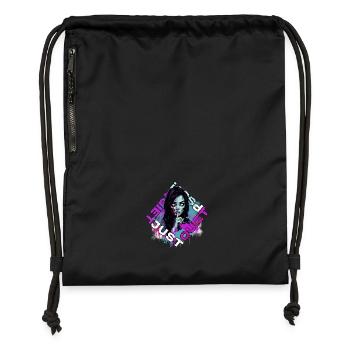 JustBeQuiet - EnrolDesign - Gymsac made from recycled material - black - Front