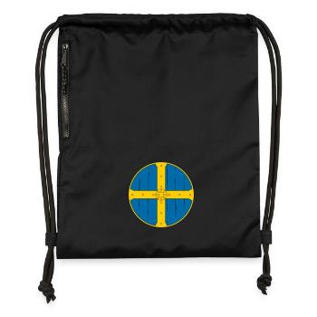 Viking - Gymsac made from recycled material - black - Front