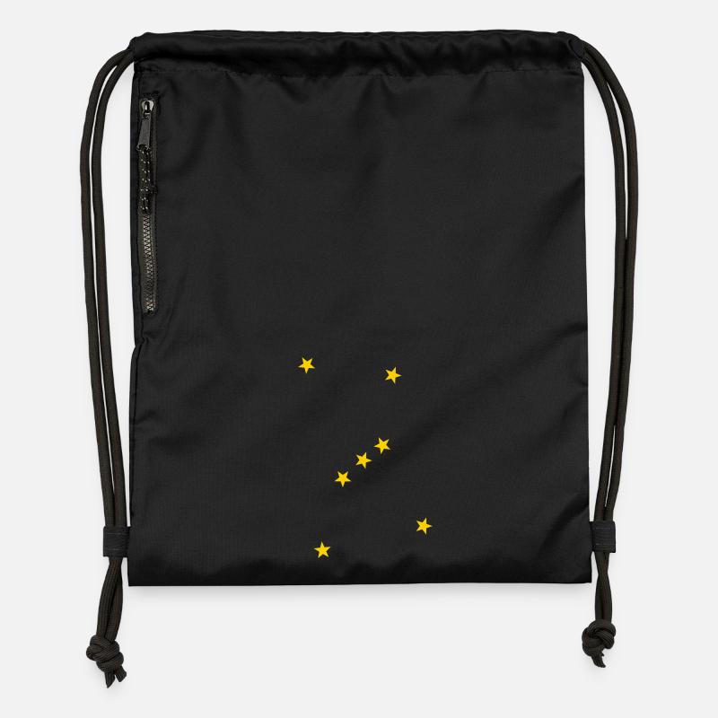 Zodiac Orion - Sac à cordon en polyester recyclé - noir