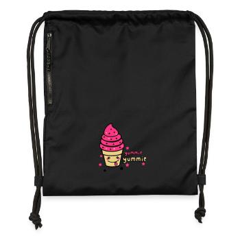 yummie yummie - Gymsac made from recycled material - black - Front