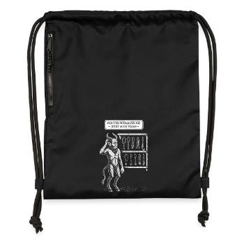 Torture tools now also Vegan Demon - Gymsac made from recycled material - military green - Front