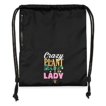Garten- Und Pflanzenliebhaber Geschenke - Turnbeutel aus Recycling-Material - Schwarz - Vorne