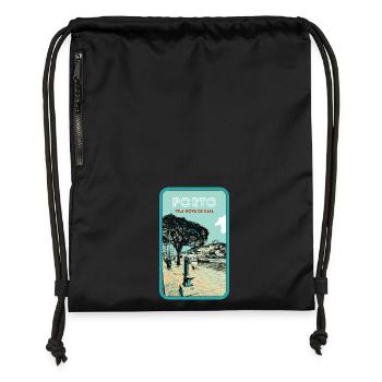 Vila Nova de Gaia: View of Porto - Gymsac made from recycled material - black - Front