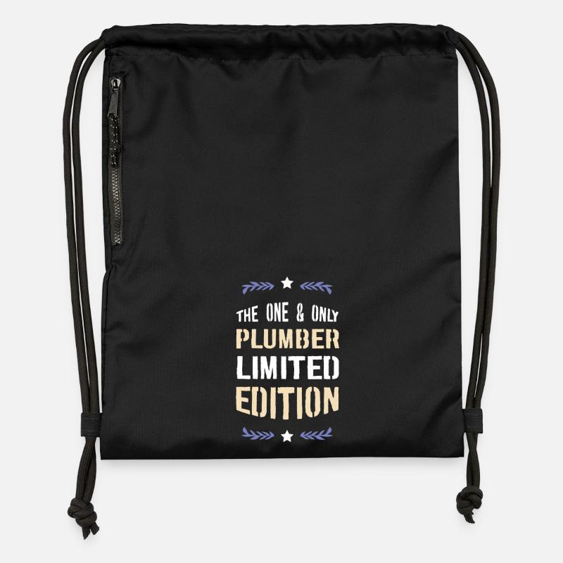 Der Eine Und Einzige Klempner Limited Edition - Turnbeutel aus Recycling-Material - Schwarz