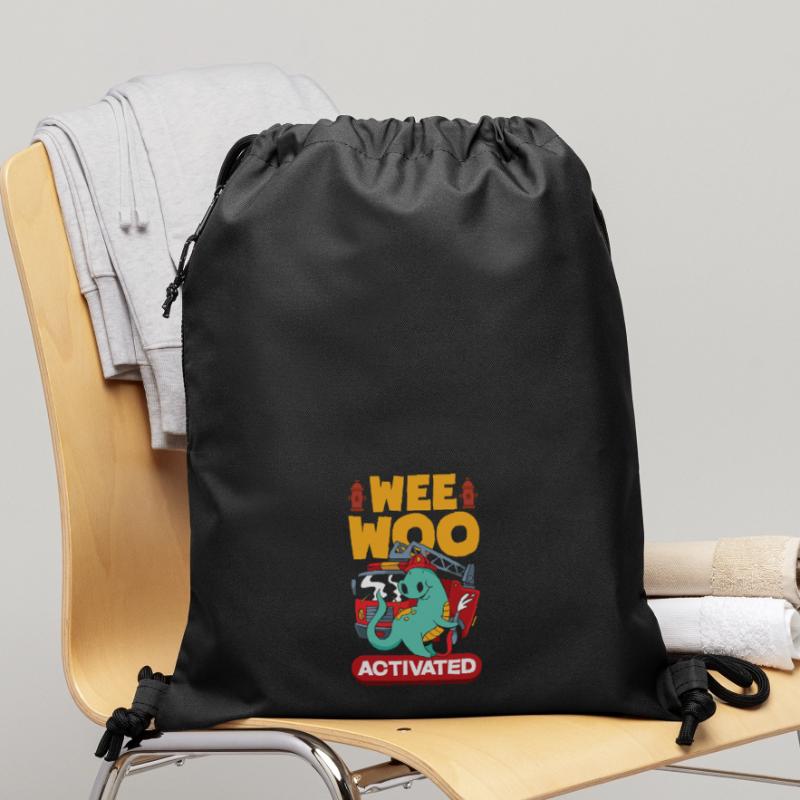 Wee Woo Squad Fire Tiny Firefighter Gymsac made from recycled material