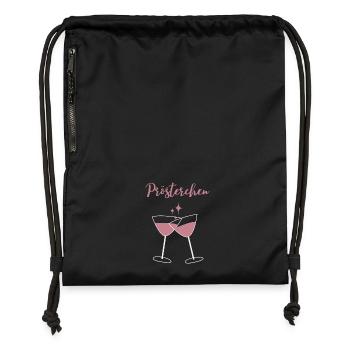 Cheers - Gymsac made from recycled material - black - Front