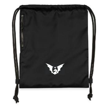 logo etheryon - Sac à cordon en polyester recyclé - noir - Devant