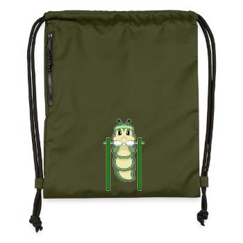 Caterpillar Bodybuilder Tractions Musculation - Sac à cordon en polyester recyclé - military green - Devant