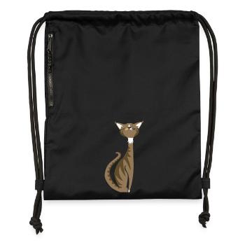 Molly Sue - Sac à cordon en polyester recyclé - noir - Devant