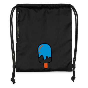 Eskimo Limon - Sac à cordon en polyester recyclé - noir - Devant