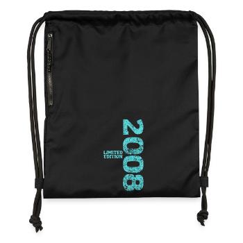 Édition limitée cadeau pour le 18e anniversaire 2008 - Sac à cordon en polyester recyclé - noir - Devant