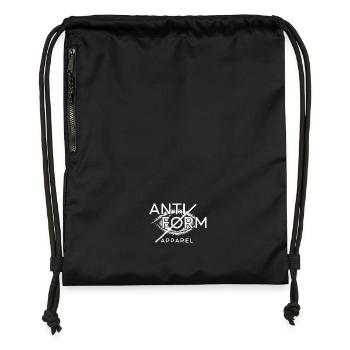 Anti Form Apparel Logo - Gymsac made from recycled material - military green - Front