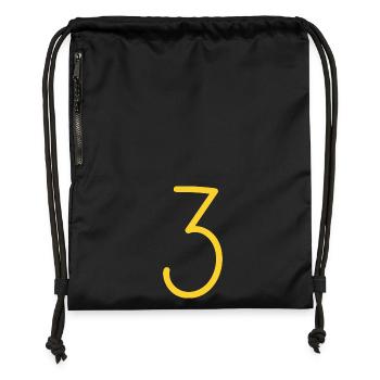 3 - Gymsac made from recycled material - black - Front