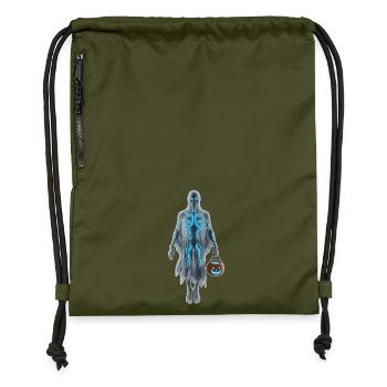 Digital Spirit - Gymsac made from recycled material - military green - Front