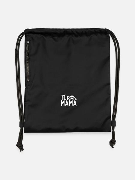 Fell-Mama - Turnbeutel aus Recycling-Material - Schwarz