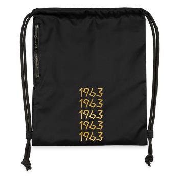 Temps libre 1963 - Sac à cordon en polyester recyclé - noir - Devant