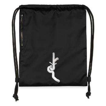 Don Giordano - Sac à cordon en polyester recyclé - noir - Devant