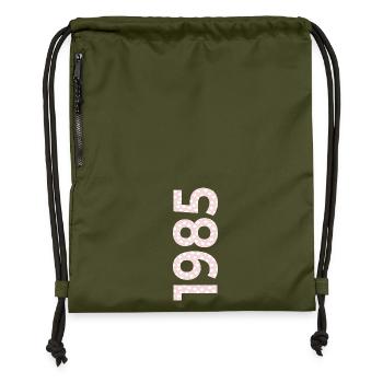 41. GEBURTSTAG 1985 PUNKTE - Turnbeutel aus Recycling-Material - military Green - Vorne