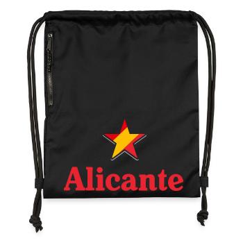 Stars of Spain - Alicante - Gymsac made from recycled material - black - Front