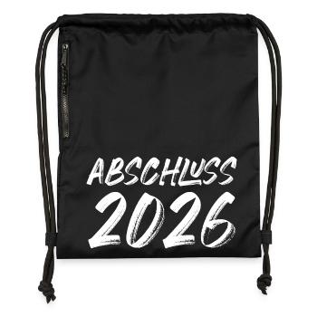 Graduation 2026 - Gymsac made from recycled material - military green - Front