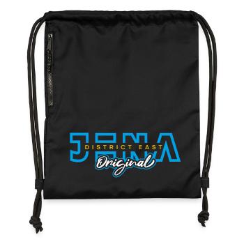 Jena District East Original - Gymsac made from recycled material - black - Front