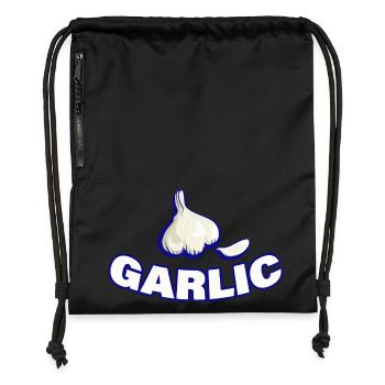 AIL - Sac à cordon en polyester recyclé - noir - Devant