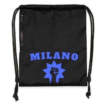 Milano - Gymsac made from recycled material - black - Front
