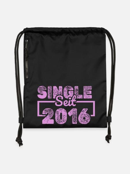Single 2016 - Turnbeutel aus Recycling-Material - Schwarz