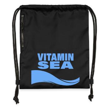 Vitamin Sea - Gymsac made from recycled material - black - Front