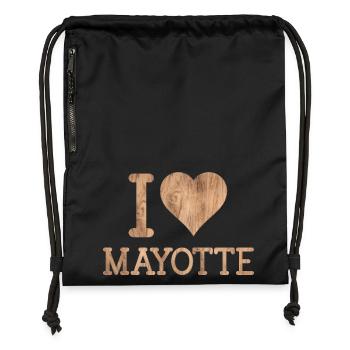 MAYOTTE T-SHIRT - Gymsac made from recycled material - black - Front
