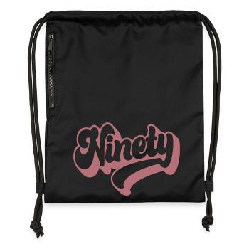 Ninety 90th Birthday Women Her 90 Years Old - Gymsac made from recycled material - black - Front