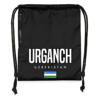 Ourguentch Ouzbékistan - Sac à cordon en polyester recyclé - military green - Devant