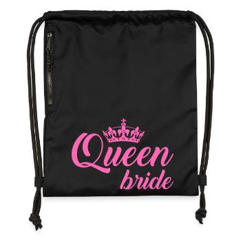 Queen Bride - Gymsac made from recycled material - black - Front