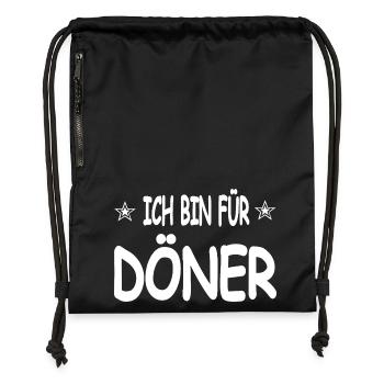 Döner - Turnbeutel aus Recycling-Material - military Green - Vorne