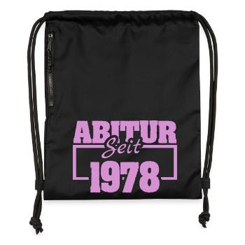 1978 - Gymsac made from recycled material - black - Front